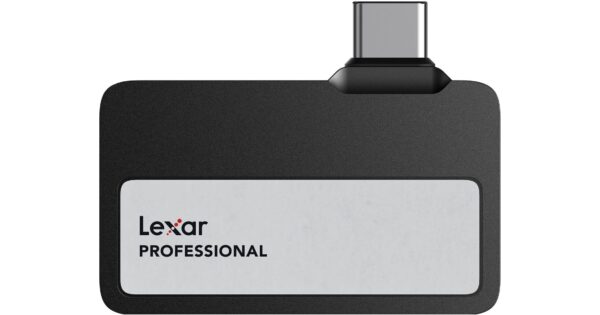 Lexar Professional Go Portable SSD 1TB USB 3.2 Gen 2 1050MB/s Read 1000MB/s Write Silver IP65 - LSL400X001T-RNSNG