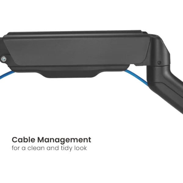 Brateck LDT46 Dual Spring-Assisted Mechanical Monitor Arm 17-32 Inch up to 9kg Per Screen - Brateck-LDT46-C024E