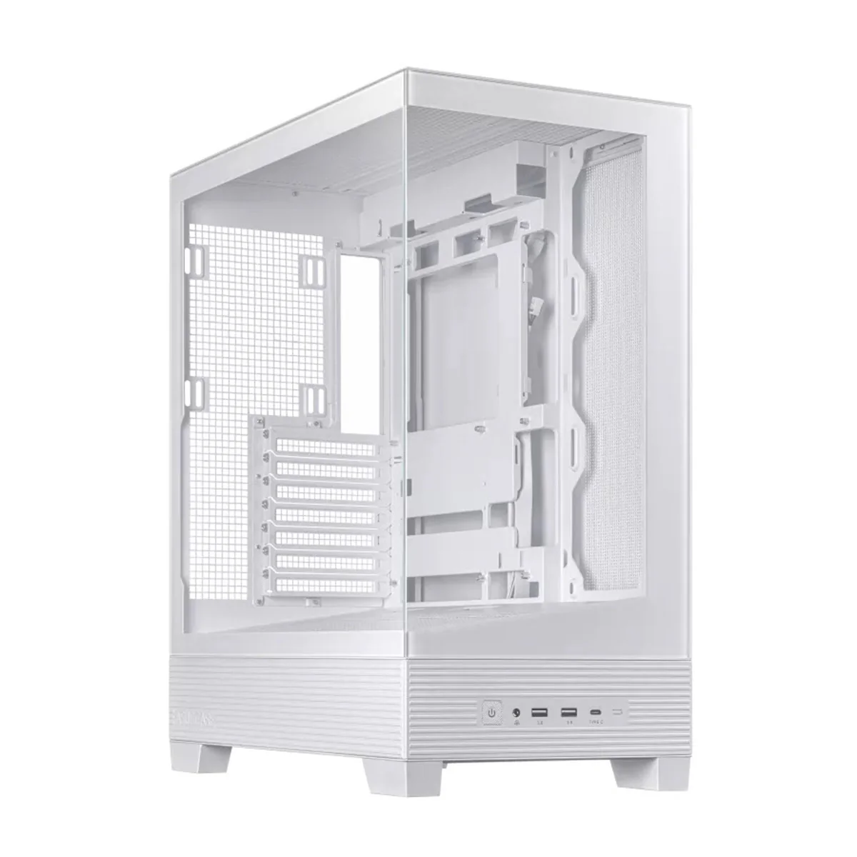ASUS A31 Dual Tempered Glass Mid-Tower White – A31 TG WHITE...