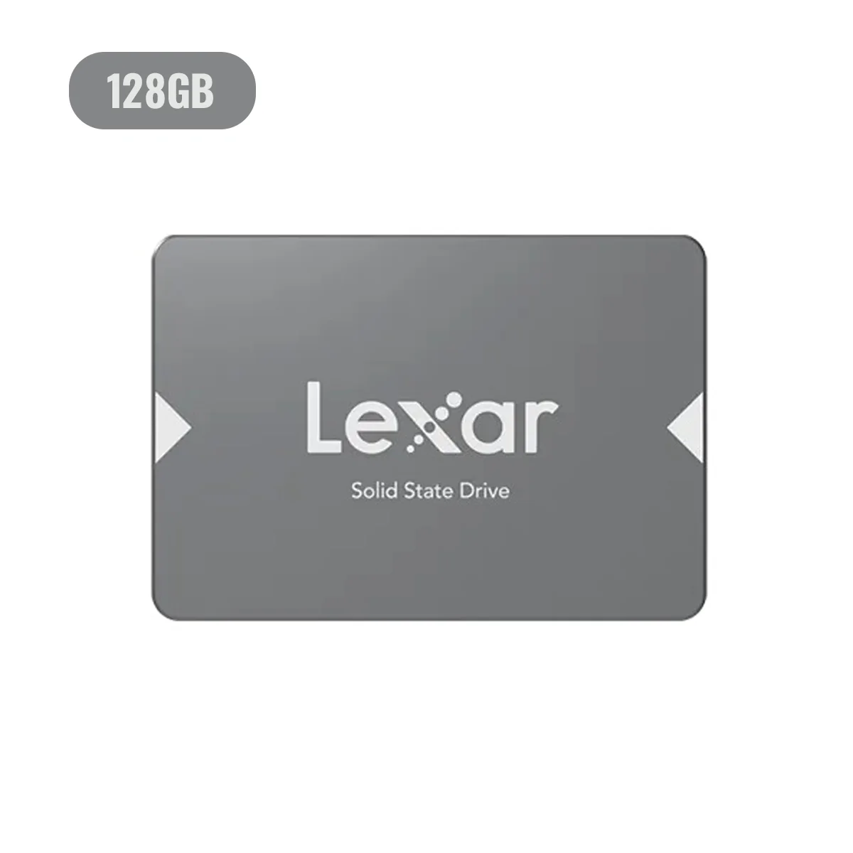 Lexar NS100 128GB 2.5 Inch SATA III SSD Up to 520MB/s Read 440MB/s Write Shock Vibration Resistant – LNS100-128RB