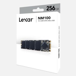 Lexar NM100 256GB M.2 2280 SATA III SSD - LNM100-256RB