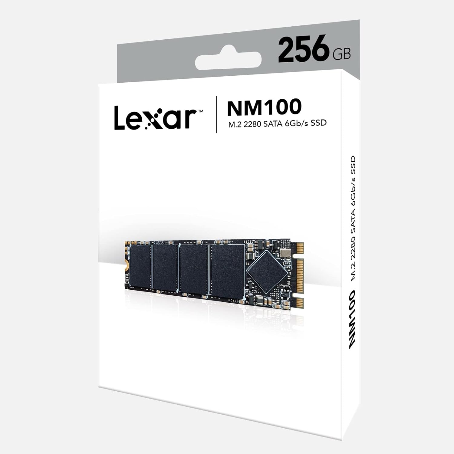Lexar NM100 256GB M.2 2280 SATA III SSD – LNM100-256RB