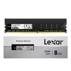 13191-1 Lexar 8GB DDR4-3200 UDIMM Desktop Memory 288-Pin - LD4AU008G-R3200GSST