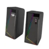 Redragon Anvil 2.0 Channel RGB Desktop Speakers Touch Control Enhanced Bass - Redragon ANVIL BLACK RD GS520