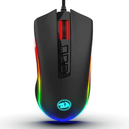 Redragon Cobra Wired Gaming Mouse 10000 DPI RGB Programmable - Redragon COBRA BLACK RD M711-2