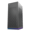 Darkflash DLH21 Black Mini-ITX Vertical Mesh Tower Case with ARGB Lighting - Darkflash DLH21 Black