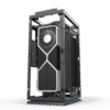 Darkflash DLH21 Black Mini-ITX Vertical Mesh Tower Case with ARGB Lighting - Darkflash DLH21 Black