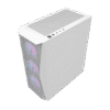 Darkflash DK352 Mesh White ATX Gaming Case Tempered Glass with 4 ARGB Fans - Darkflash DK352 Mesh White