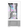 202403010010741 Darkflash DS900 Air White ATX Mid-Tower Panoramic Tempered Glass Mesh High Airflow Case - Darkflash DS900 Air White