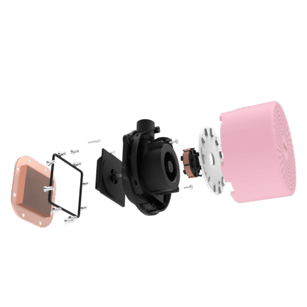 Darkflash Radiant DC120 Pink 120mm AIO Liquid CPU Cooler ARGB - Darkflash Radiant DC120 Pink