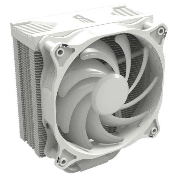 Darkflash Darkair ARGB White CPU Air Cooler Dual Fan Hydro Bearing - Darkflash Darkair ARGB White
