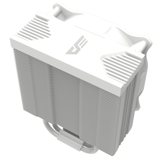 Darkflash Darkair ARGB White CPU Air Cooler Dual Fan Hydro Bearing - Darkflash Darkair ARGB White