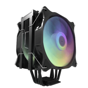 Darkflash Darkair Plus Black ARGB CPU Air Cooler Dual Fan Hydro Bearing - Darkflash Darkair Plus Black