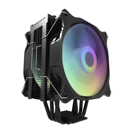 Darkflash Darkair Plus Black ARGB CPU Air Cooler Dual Fan Hydro Bearing - Darkflash Darkair Plus Black