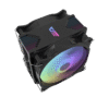 Darkflash Darkair Plus Black ARGB CPU Air Cooler Dual Fan Hydro Bearing - Darkflash Darkair Plus Black