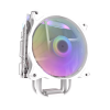 Darkflash Darkair Plus White ARGB CPU Air Cooler Dual Fan Hydro Bearing - Darkflash Darkair Plus White