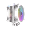 Darkflash Darkair Plus White ARGB CPU Air Cooler Dual Fan Hydro Bearing - Darkflash Darkair Plus White