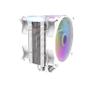 Darkflash Darkair Plus White ARGB CPU Air Cooler Dual Fan Hydro Bearing - Darkflash Darkair Plus White