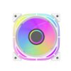 Darkflash Infinity 24R Reverse Blade 120mm ARGB Fan White 65CFM - Darkflash Infinity 24R Reverse White