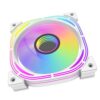 Darkflash Infinity 24R Reverse Blade 120mm ARGB Fan White 65CFM - Darkflash Infinity 24R Reverse White