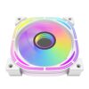 Darkflash Infinity 24R Reverse Blade 120mm ARGB Fan White 65CFM - Darkflash Infinity 24R Reverse White