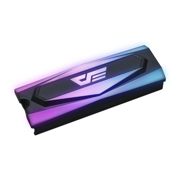 Darkflash DM2 M.2 SSD Heatspreader Passive Cooling ARGB Aluminum 2280 - Darkflash DM2