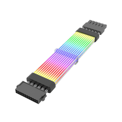 Darkflash LG01 24-Pin ARGB Motherboard Extension Cable Black 7A 300V - Darkflash LG01