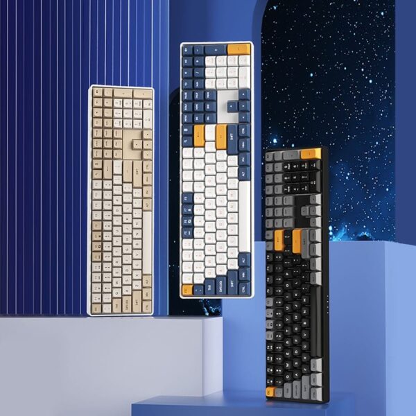 Darkflash GD108 Mechanical Keyboard 110 Keys Dual-Mode PBT Hot-Swap Brown Sugar - Darkflash GD108