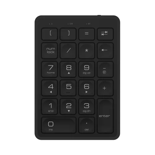 Darkflash N58 Wireless Numeric Keypad Bluetooth 5.0 22 Keys Type-C Black - Darkflash N58
