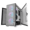 202403080018871 Darkflash DLX21 M-ATX Compact Case with Tempered Glass and Mesh Front - Darkflash DLX21 White