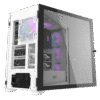202403080018873 Darkflash DLX21 M-ATX Compact Case with Tempered Glass and Mesh Front - Darkflash DLX21 White