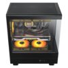 202405140020501 Darkflash DB330M Black mATX Panoramic Tempered Glass Gaming Case USB 3.0 - Darkflash DB330M Black