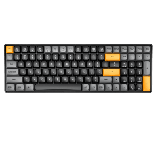 Darkflash GD100 Mechanical Keyboard 100 Keys Dual-Mode PBT Hot-Swap Brown Sugar - Darkflash GD100