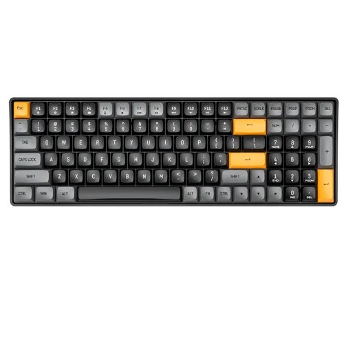 Darkflash GD100 Mechanical Keyboard 100 Keys Dual-Mode PBT Hot-Swap Brown Sugar - Darkflash GD100
