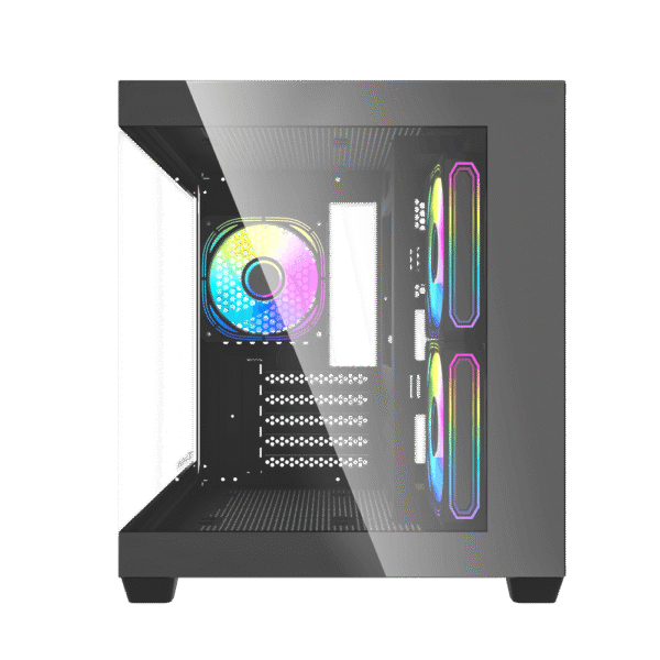 Darkflash A275 Black ITX Mini Tower PC Case Tempered Glass USB 3.0 - Darkflash A275 Black