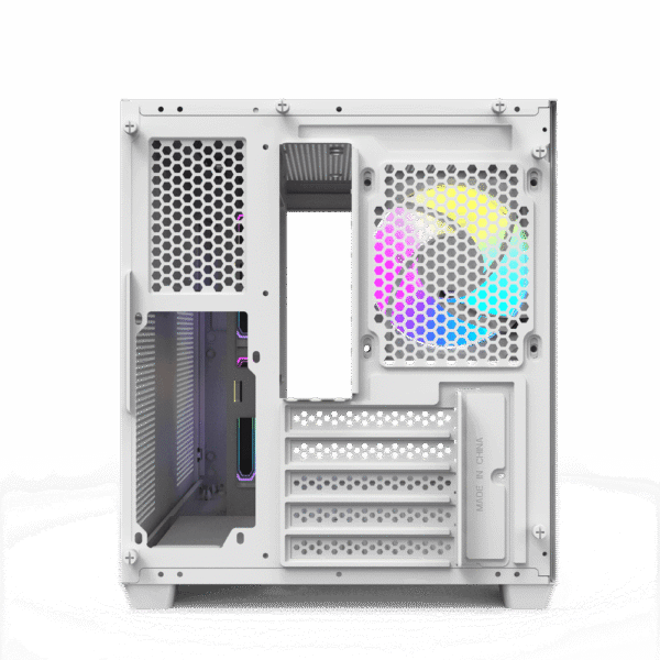 202412160027538 Darkflash A275 White ITX Mini Tower PC Case Tempered Glass 240mm Radiator - Darkflash A275 White