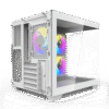 202412160027541 Darkflash A275 White ITX Mini Tower PC Case Tempered Glass 240mm Radiator - Darkflash A275 White