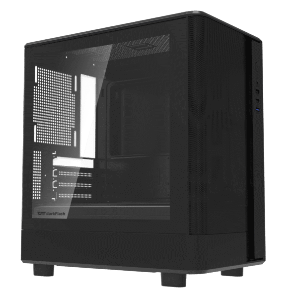 Darkflash DB330M Mesh Black mATX High Airflow Gaming Case USB 3.0 - Darkflash DB330M Mesh Black