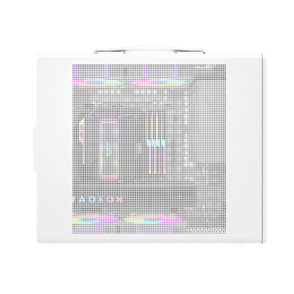Darkflash WD200 White mATX Wood Front Panel Compact PC Case USB Type-C - Darkflash WD200 White