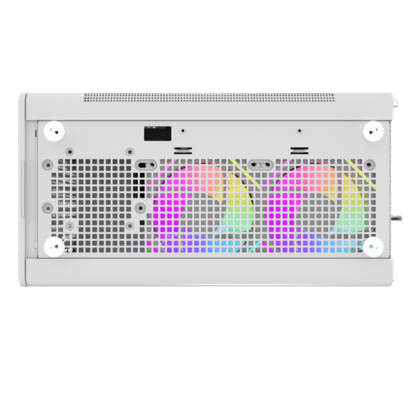 Darkflash WD200 White mATX Wood Front Panel Compact PC Case USB Type-C - Darkflash WD200 White