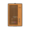 Darkflash WD200 Black mATX Wood Front Panel Compact PC Case USB Type-C - WD200 Black