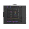 Darkflash WD200 Black mATX Wood Front Panel Compact PC Case USB Type-C - WD200 Black