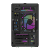 Darkflash WD200 Black mATX Wood Front Panel Compact PC Case USB Type-C - WD200 Black
