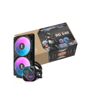 Darkflash Explore DO-240 Black AIO Liquid Cooler LCD Display 240mm ARGB - Darkflash Explore DO-240 Black
