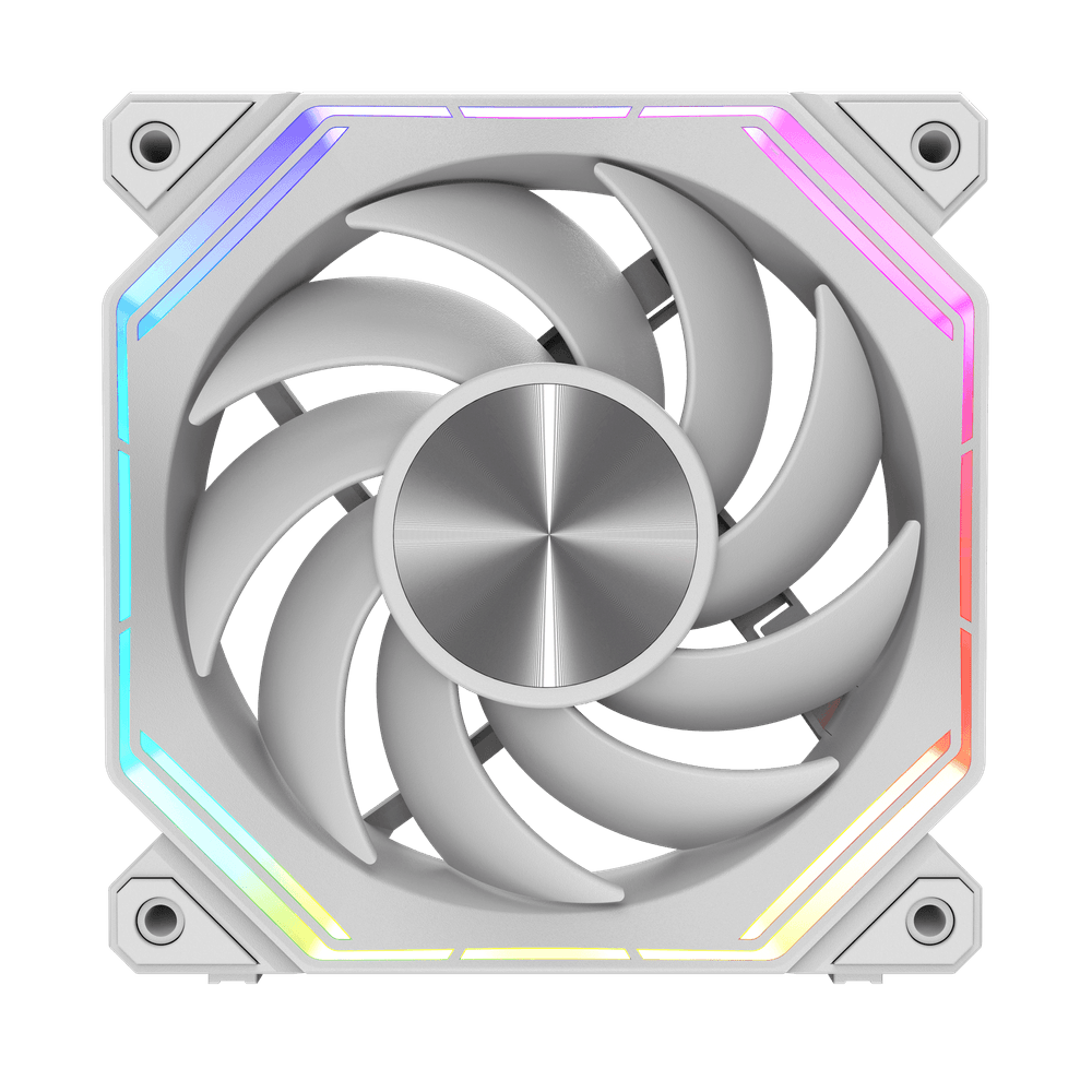 Darkflash Infinity 34 Single White 120mm ARGB Magnetic Fan 2000RPM – Darkflash Infinity 34 Single White