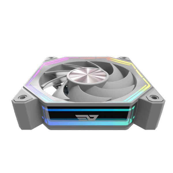 Darkflash Infinity 34 Single White 120mm ARGB Magnetic Fan 2000RPM - Darkflash Infinity 34 Single White
