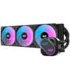 Darkflash Explore DO-360 Black AIO Liquid Cooler LCD Display 360mm ARGB - Darkflash Explore DO-360 Black