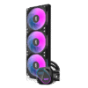 Darkflash Explore DO-360 Black AIO Liquid Cooler LCD Display 360mm ARGB - Darkflash Explore DO-360 Black