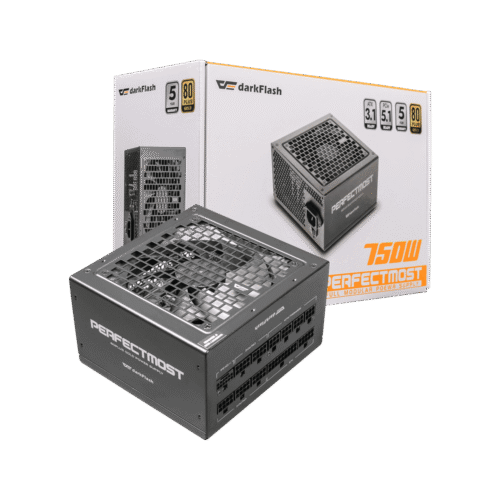 Darkflash PMT750 750W 80+ Gold Full Modular PSU ATX v3.1 PCIe 5.1 600W - Darkflash PMT750