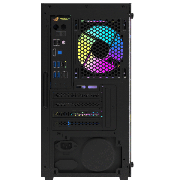 Darkflash M305 Mesh Black mATX High Airflow Gaming Case Tempered Glass USB 3.0 - Darkflash M305 Mesh Black